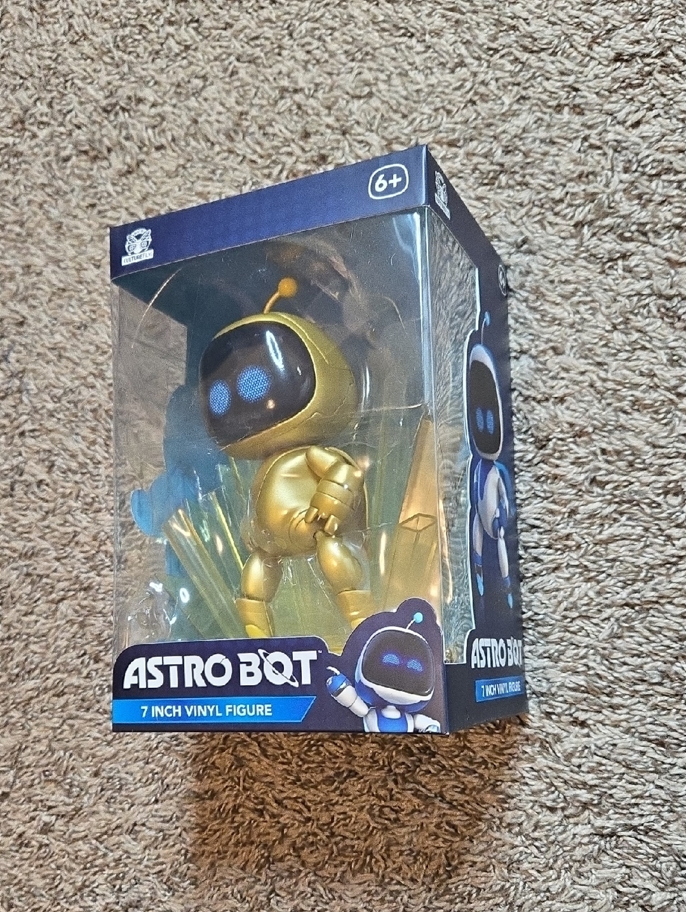 Astro Bot Astrobot 7 inch VINYL Gold Figure Culturefly